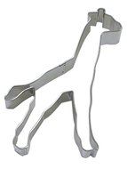 R&amp;M Giraffe 5" Cookie Cutter in Durable, Economical, Tinplated Steel