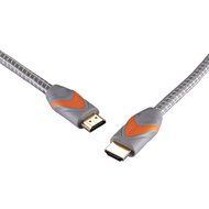 Sinseader two pack 6ft HDMI Cable + Right Angle Adapter- Braided Cord - Gold Plated Connectors - Ethernet &amp; Audio... N2