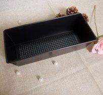 Meleg Otthon Nonstick Square Bread Loaf Pan , Perfect Meatloaf Pan,Toast Box Mold Carbon Steel,Bakeware Pan for... N2