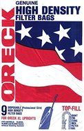 Oreck XL8000/9000/2000 Upright Hypo-Allergenic Filter Bags (9 Pack) PK8000-9DW