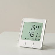 Digital Thermo-hygrometer Thermometer Temperature &amp; Humidity Monitor -White N6