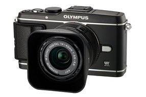 Olympus PEN E-P3 12 MP Live MOS Interchangeable Lens Camera with 14-42mm Zoom Lens (Silver) N4