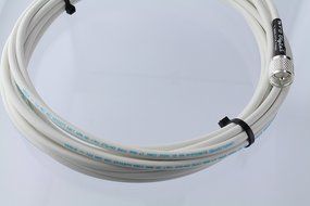 MPD Digital RG8x-W-PL259-65ft VHF Antenna Cable RF CB &amp; AIS Mini-8 Coaxial Jumper Silver Teflon PL-259 65' N5