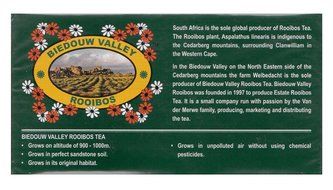 Rooibos Tea: 100% Natural South African (80 Oxygen Bleached Bag Count 7.0oz) Red Bush Healthy Herbal Tea. Caffeine... N9