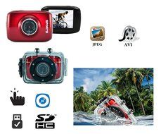 G-Anica Compact Camera HD Camcorder DVR 720p - (2 Screen, 4x Zoom, 720P HD Recording) Video Camera，Red