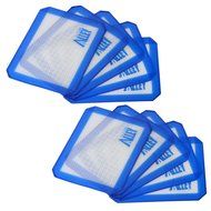 Silicone Alley, 10 Non-stick Silicone Mat Pad, Small Rectangle 5 X 4 Inch, Blue N3