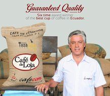 Medium / Dark Roast AWARD WINNER (2.2 lbs) Whole Bean Arabica Coffee -Caf&eacute; de Loja Premium&ndash; Roasted with Best... N15