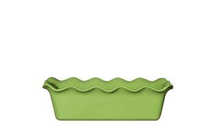 Emile Henry Urban Loaf Baking Dish - Ruffled - Lime
