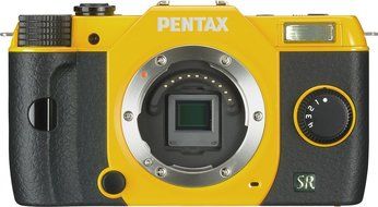 Pentax Q7 12.4MP Mirrorless Digital Camera with 3-Inch LCD - Body Only (Yellow) (OLD MODEL) N3