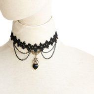 Creazy New Handmade Vintage Women Lace Collar Choker Necklace N2
