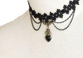 Creazy New Handmade Vintage Women Lace Collar Choker Necklace N3