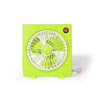 Summer Table USB Mini Fan For Home Office With 3 Rotary Vanes Desktop Electric Square Silent Rotate the Page Fan... N9