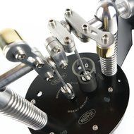 Heat Powered Stove Top Fan for wood multi-fuel coal - WARPFIVE STEELHEAD Eco Stirling engine N3