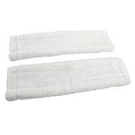 First4spares Cleaning Cloth Cover Pads for Karcher WV50, WV55 ,WV60, WV70 &amp; WV75 Window Vacuums (Pack of 2)