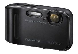 Sony DSC-TF1/B 16 MP Waterproof Digital Camera with 2.7-Inch LCD (Black) (OLD MODEL) N3