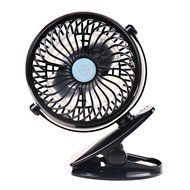 Battery Operated Clip on Fan Portable Handheld Powered by Rechargeable Battery or USB Personal Fan, Desk Fan,... N7