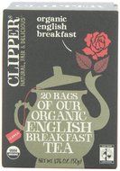 Clipper Fair Trade Organic Earl Grey Tea, 20-Count (Pack of 6) N13
