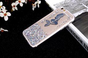 iPhone 6S Plus Case,iPhone 6/6S Plus Bling Glitter TPU Case,PHEZEN Mermaid Pattern Shiny Sparkling Glitter Flexible... N4