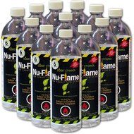 Nu-Flame Liquid Ethanol Fireplace Fuel, 1-Liter Bottle, 6-Pack N2