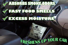 500g Organic Bamboo Charcoal Air Purifier Bag Deodorizer and Air Freshener Remove Odor and Control Moisture in... N12