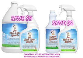 Pet Stain &amp; Odor Miracle - Enzyme Cleaner for Dog and Cat Urine, Feces, Vomit, Drool N3