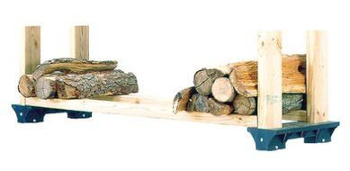 2x4basics 11419 Firewood Rack System, Black