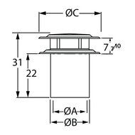14&#039;&#039; DuraChimney II Chimney Cap - 14DCA-VC N3