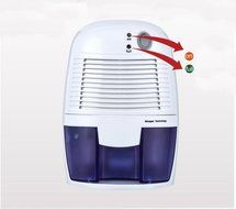 Swizze Intelligent Dehumidifier500 ML Mute Dehumidifier Moisture Absorption Dehumidifier, Air Purifier Fresher... N2