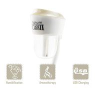 Thunder Car Air Humidifier with Dual USB Charger Port, Aromatherapy Essential Oil Aroma Diffuser, Air Purify with... N6