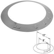 DuraVent 58DVA-SC 5" x 8" Inner Diameter - DirectVent Pro Direct Vent Pipe - Dou, Galvanized