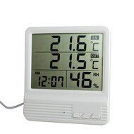 Cute Home Electronic Digital Large LCD Screen Standing/Hanging Type Household Indoor/Outdoor Ther mometer Humidimty... N3