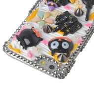 Spritech(TM) 3D Handmade Crystal Phone Case for iphone 6/6S Plus,Helloween Style Monster Haunted House Design... N7