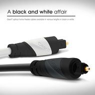 Toslink Digital Optical Audio Cable, GearIT Pro Series TOSLINK Digital Optical Audio Cable 50 Feet for HDTV, PS3... N3