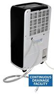 OULUN Compact Portable Dehumidifier with Humidity 20 pint Sensor, Timer, 2 Speed Settings &amp; Auto Shut Off. Ideal... N4