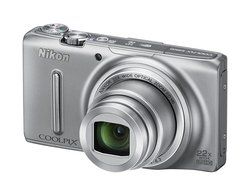 Nikon COOLPIX S9500 Wi-Fi Digital Camera with 22x Zoom and GPS (Silver)