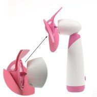Ellami&reg;2Pcs green Personal Hand-held/Portable Battery Operated Mini Air Fan for Home and Travel N7