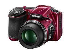 Nikon COOLPIX L830 16 MP CMOS Digital Camera with 34x Zoom NIKKOR Lens and Full 1080p HD Video (Red) (Discontinued...