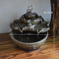 FEI&amp;S Ceramic fountain water humidifier home decor furnished with antique ornaments #5