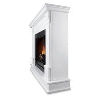 Real Flame Silverton Ventless Gel Fireplace White N5