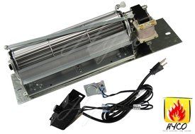 Hyco FK24 Fireplace Blower Fan kit for Majestic, Vermont Castings, Monessen, CFM, Northern, Rotom #HBRB65 N5
