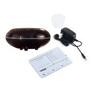 100ml Mini Essential Oil Diffuser Protable Cool Mist Humidifier Ultrasonic Aroma with 7 Color LED for Office Home... N11