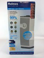 Holmes Mini Tower Air Purifier - White