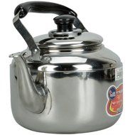 Stainless Steel Tea Kettle 4L Hot Water Stovetop Classic Design Hums When Water Boils N4
