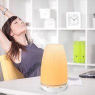 DDSKY Ultrasonic Air Humidifier Aromatherapy LED Light Aroma Diffuser Auto on-off Purifier Nebulizer Humidifier... N2