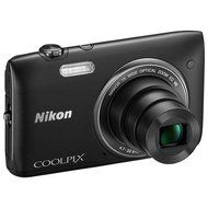 Nikon COOLPIX S3500 20.1 MP Digital Camera with 7x Zoom (Black)