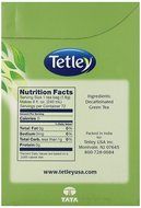 Tetley Green Tea Decaf, 72 Count (Pack of 6) N4