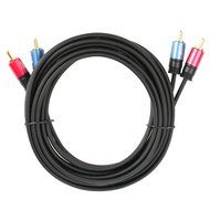 SHD 2 RCA Cable Stereo Audio 2RCA Male to 2RCA Male Premium Sound Quality OFC Conductor Dual Shielding Gold Plated... N2