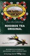 Rooibos Tea: 100% Natural South African (80 Oxygen Bleached Bag Count 7.0oz) Red Bush Healthy Herbal Tea. Caffeine... N12