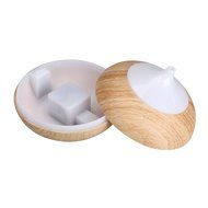 Alonea 300mlUltrasonic Home Aroma Humidifier Air Diffuser Mist Purifier Lonizer Atomize (Brown) N8