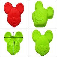 Mickey Minnie Mouse Silicone Cake Chocolate Soap Candle Pan Mold Tray,Drop Shipping,Pizza bread pudding jelly... N3